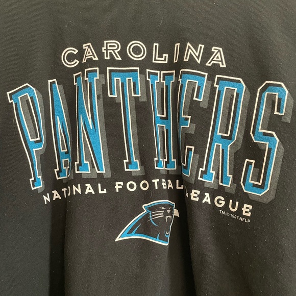 NFL Carolina Panthers Crewneck Sweatshirt - size L - Picture 2 of 4